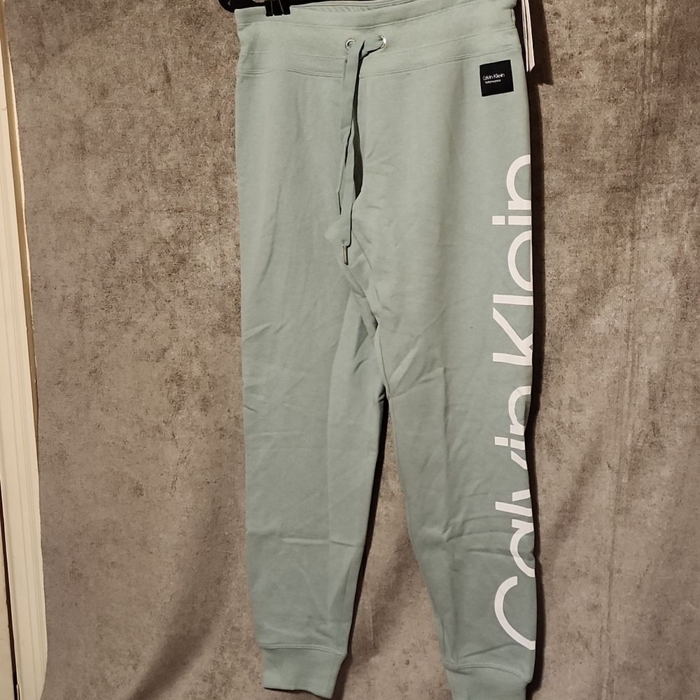 Calvin Klein Performance Women's Jumbo Logo Jogger Pants - Picture 3 of 5